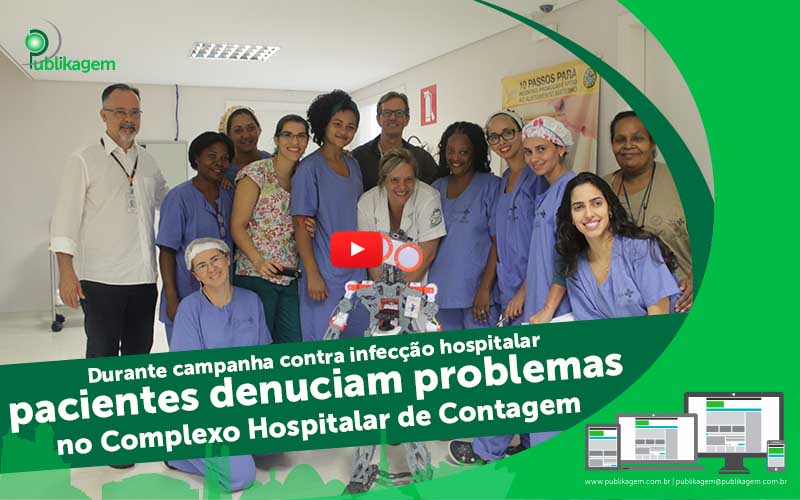 Visita do rovb Ozires no Complexo Hospitalar Municipal de Contagem