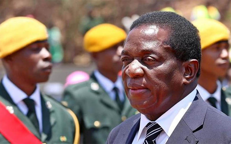 O presidente provisrio do Zimbbue, Emmerson Mnangagwa - Arquivo/EPA/EFE