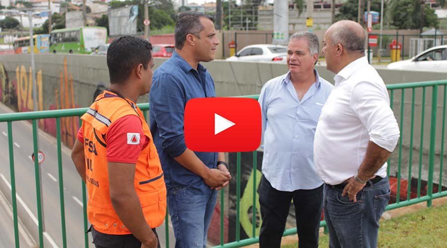Prefeito Alex de Freitas Visita Trincheira do Ita, Contagem/MG - Foto: Samuel Bruno