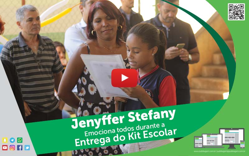 Leitura da carta enviada ao Prefeito de Contagem, Alex de Freitas por uma aluna de 12 anos - Foto: Samuel Bruno