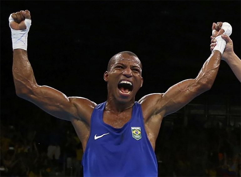 Copyright - Robson Conceição, boxe Reuters/Peter Cziborra/Direitos Reservados