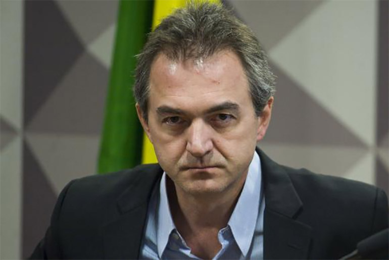  O empresário Joesley Batista durante depoimento na Comissão Parlamentar Mista de Inquérito (CPMI) da JBS e na Comissão Parlamentar de Inquérito (CPI) do BNDES sobre operações da empresa na tomada de em